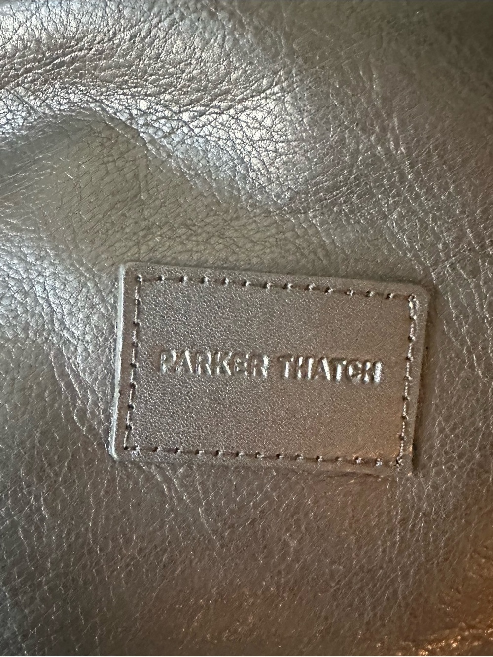 Maurice Hobo - Heritage "Broken-In" Leather Black Parker and thatch - Picture 6 of 13